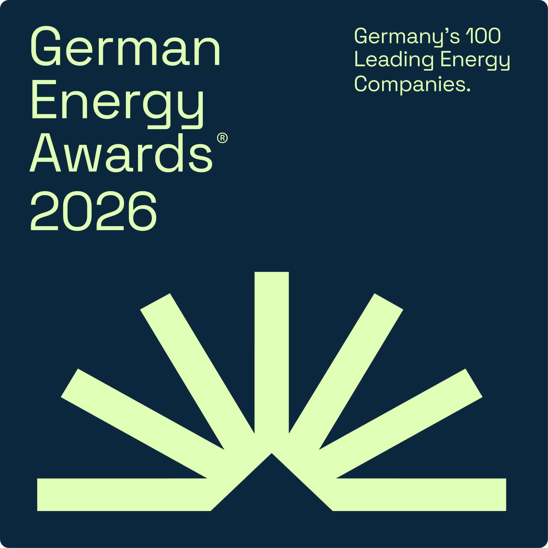 German Energy Award 2026 – Preisträger, Bewertung 8,9 von 10