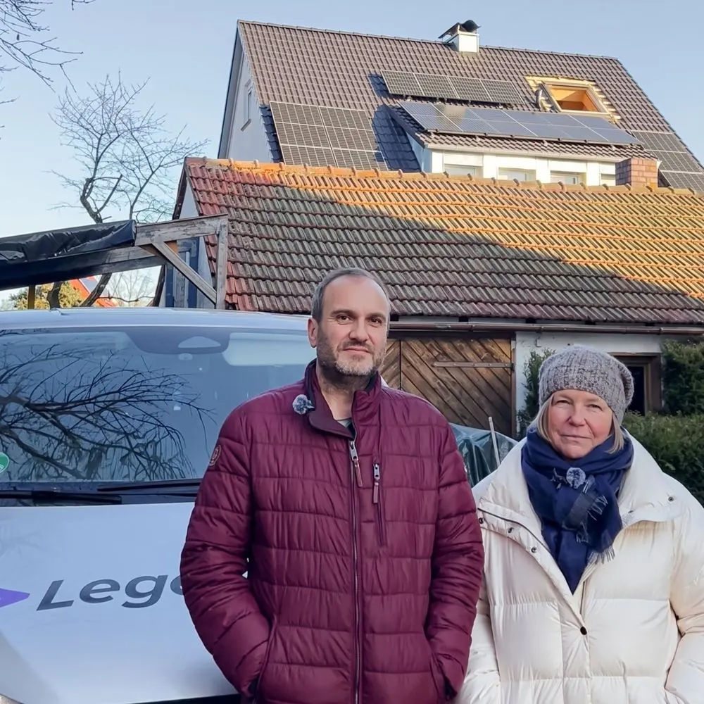 Familie Obermüller, Photovoltaik und Wärmepumpe