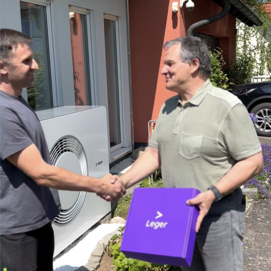 Eugen mit Herr Dietlein
