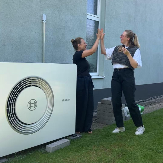 Kundenstimme Familie Gogesch Wärmepumpen Installation